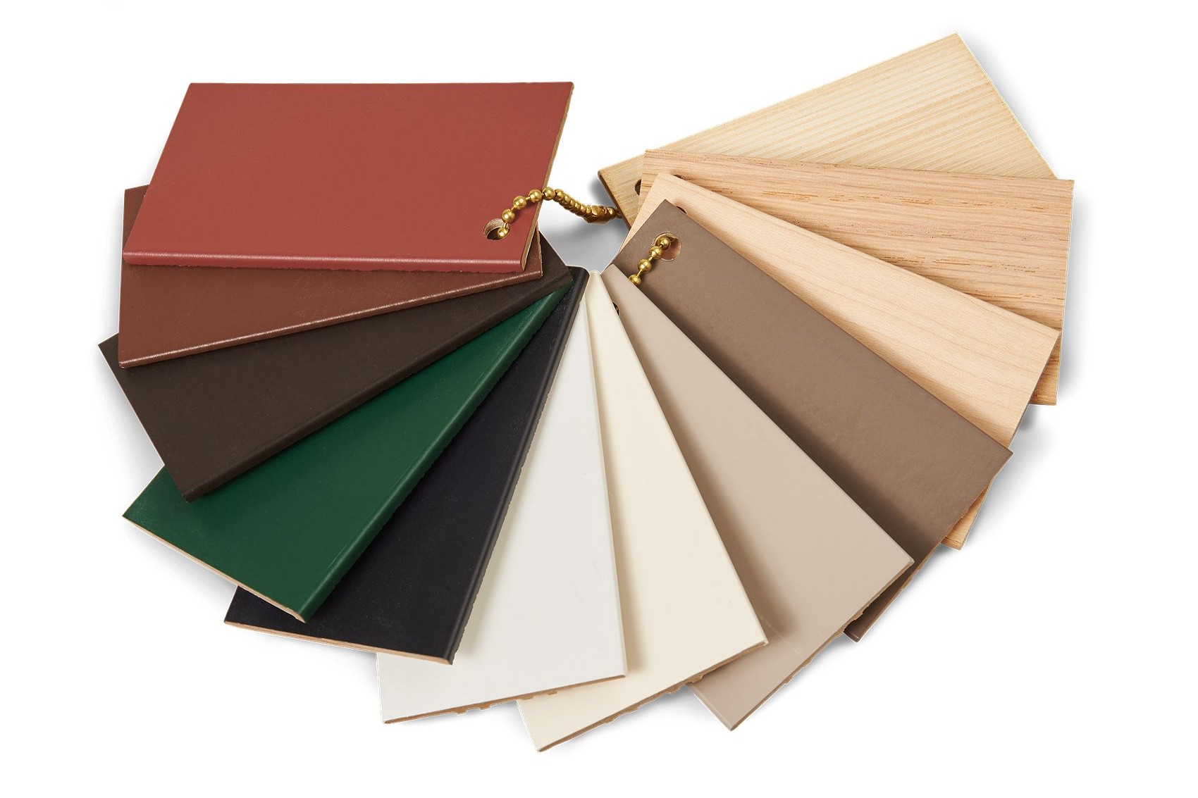 Display of just a few of the 49 color combinations available